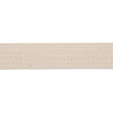 Belt strap, cotton w = 30 mm, ivory (869)