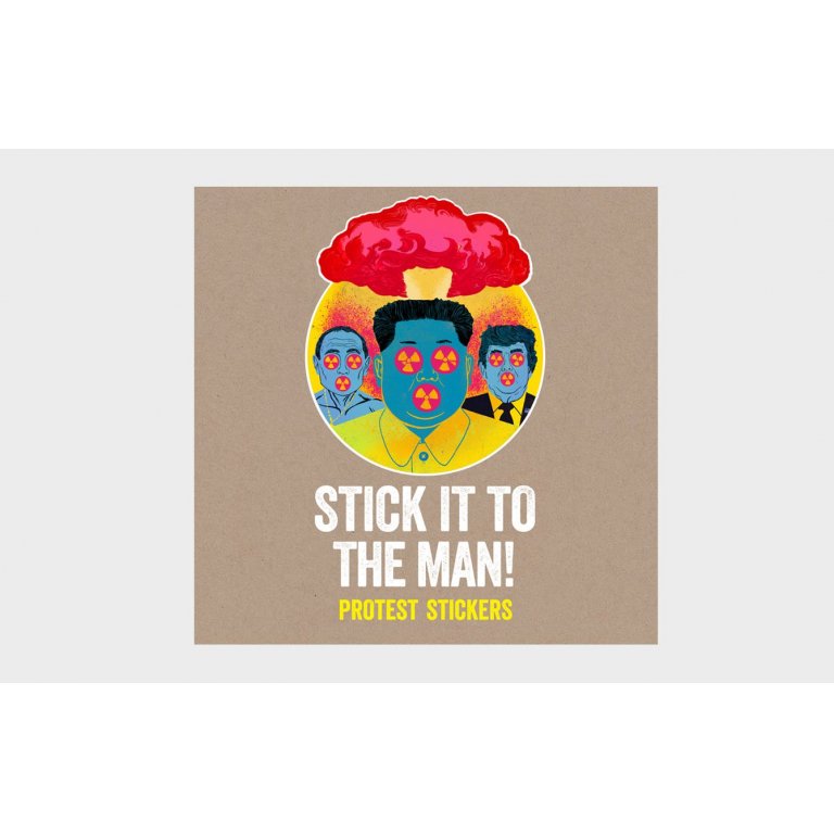 Laurence King V Stick it to the man! Sticker book