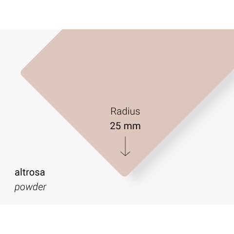 Linoleum Rosa 21mm, nucleo in MDF antracite, linoleum rosa antico online | Modulor
