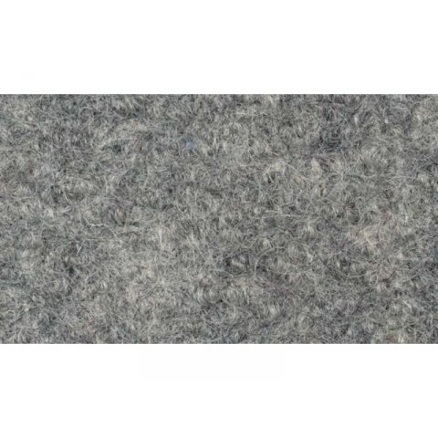 Bucle de lana monocolor (4578) b = aprox. 1400 mm, gris moteado (61)