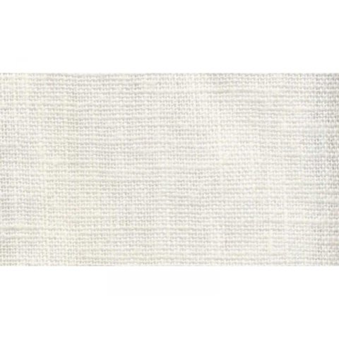 Lino grueso, monocolor (2699) b = aprox. 1390 mm, blanco (150)