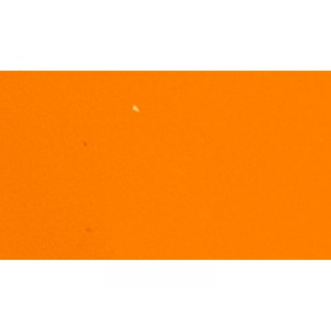Lámina adh. de color Oracal 651, brillante b = 630 mm, opaca, naranja pastel (035), RAL 2003