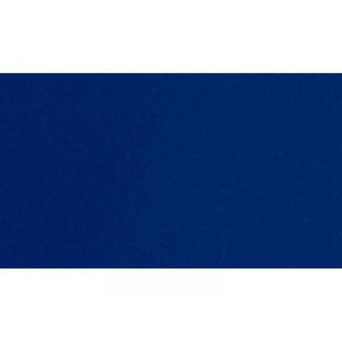 Lámina adh. de color Oracal 651, brillante b = 630 mm, opaca, azul cobalto (065), RAL 5002