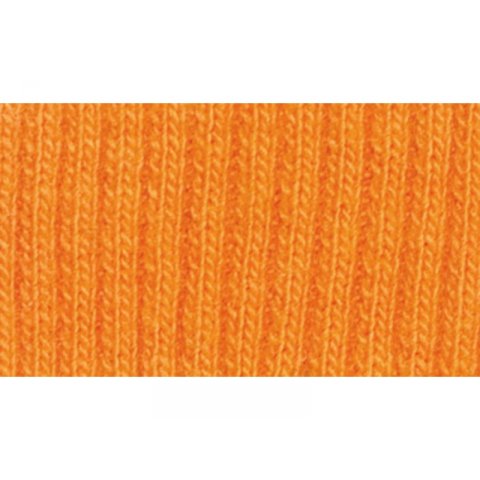 Knit cuff fabric (ribbing) w = ca. 500 mm, (tube) orange (63)
