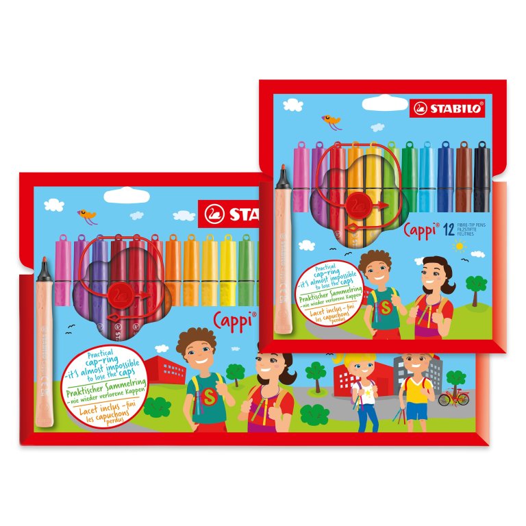 Stabilo Fasermaler Cappi, Set