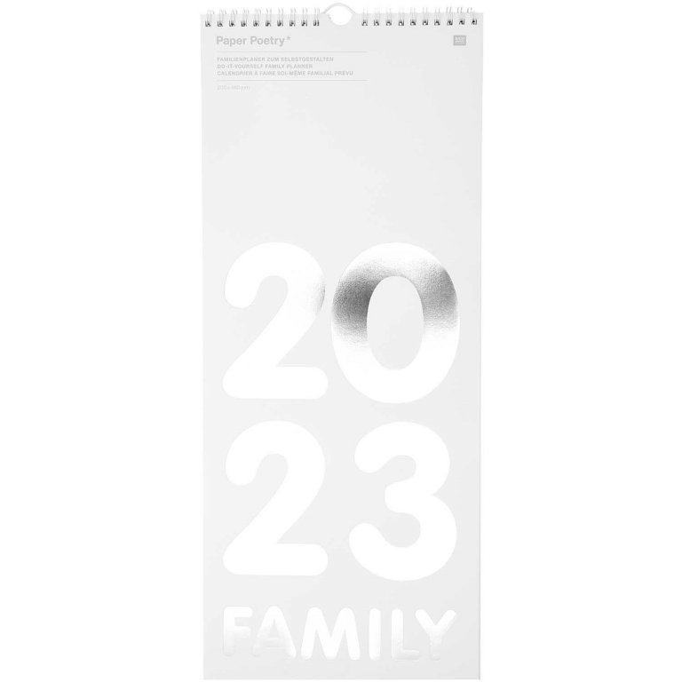 Familienplaner Paper Poetry zum Selbstgestalten