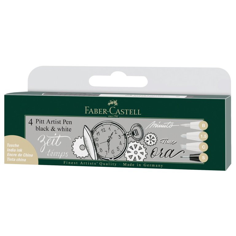 Faber-Castell Ink Pen Pitt Juego de plumas para artistas
