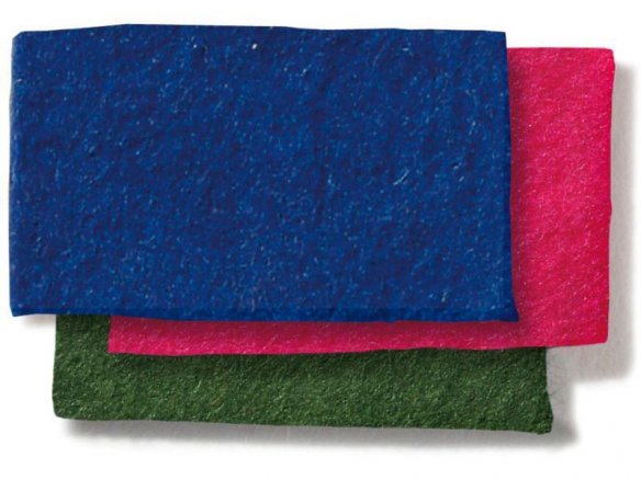 70 % Wool felt, coloured, 3 mm