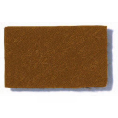100% fieltro de lana, de color, 1 mm aprox. 240 g/m², 200 x 300, marrón medio (129)