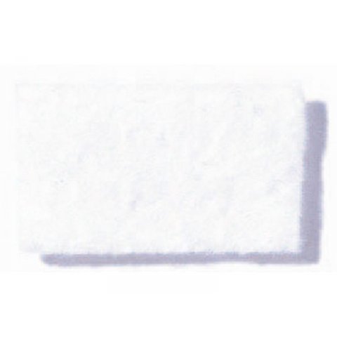 100% fieltro de lana, de color, 1 mm aprox. 240 g/m², 200 x 300, blanco (138)