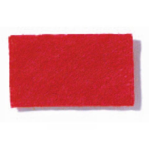 100% fieltro de lana, de color, 1 mm ca. 240 g/m², 200 x 300, fire red (141)