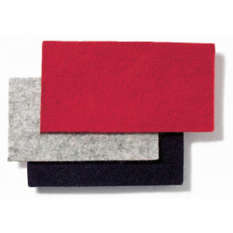 100% de fieltro de lana, de color, 2 mm
