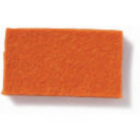 Recortes 100% fieltro lana (salvamanteles), 3 mm aprox. 900 g/m², 300 x 450, naranja