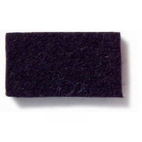 Recortes 100% fieltro lana (salvamanteles), 3 mm aprox. 900 g/m², 300 x 450, negro
