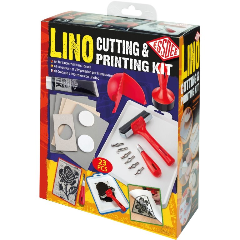 Essdee linograbado y estampado, set