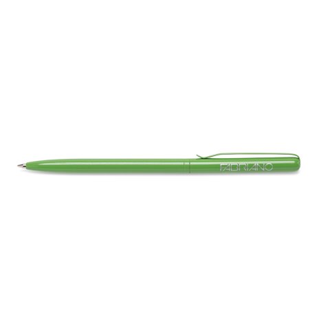 Fabriano Dreh-Kugelschreiber Slim Pen 5 mm x 120 mm, Metallgehäuse hellgrün