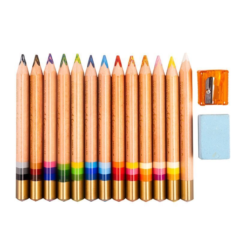 Lápices Koh I Noor Magic Lápices Multicolor Jumbo Koh-I-Noor - Pack De 5 Unidades Lápices Calidad Artistas