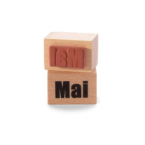 Motivstempel aus Holz, Monat online kaufen | Modulor