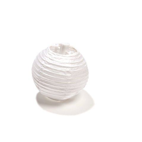 Papierlampe aus Reispapier ø = 75 mm, mit Kunststoffgestell