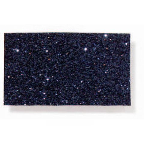 Glitter fabric, coloured 600 g/m², 210 x 297  A4, midnight blue (deep blue)