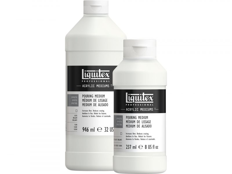 Liquitex Professional Acrylic Pouring Mediums, 3x 118ml