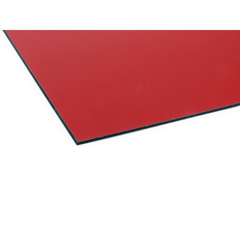 Lederfaserstoff beschichtet, farbig s= ca. 2 mm, ca. 500 x 710, rot