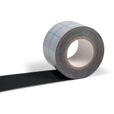 Leinengewebe Filmoplast T, selbstklebend s=0,24 mm, b=50, schwarz