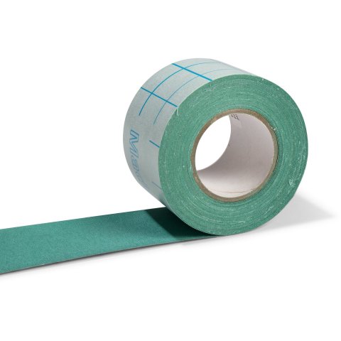 Leinengewebe Filmoplast T, selbstklebend s=0,24 mm, b=50, grün