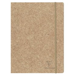 Clairefontaine folder Cocoa with elastic band