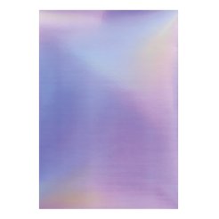 Effektkarton irisierend, 50 x 70 cm, 250 g/m², FSC Mix, lila (31)