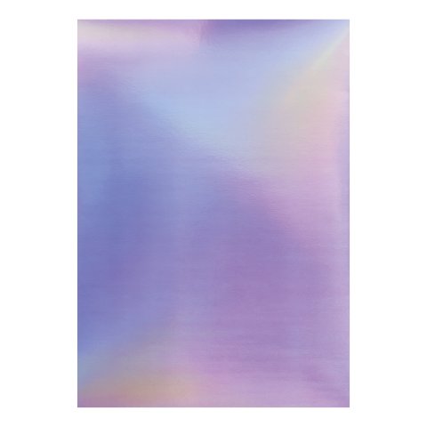 Effektkarton irisierend 50 x 70 cm, 250 g/m², FSC Mix, lila (31)