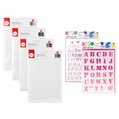 Morbido stencil autoadesivo