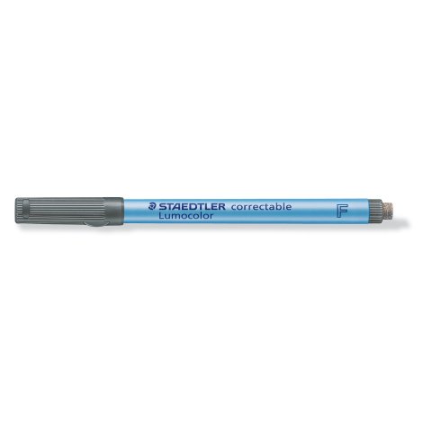 Staedtler Lumocolor correctable 305 Pen black, bullet tip (F)