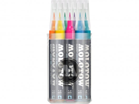 Molotow GRAFX Aqua Ink Softliner, 12er-Set