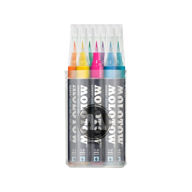 Molotow GRAFX Aqua Ink Softliner, 12er-Set