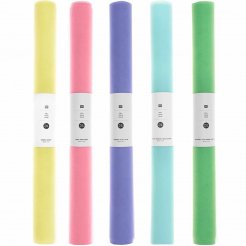 Tulle decorativo, sezione colorata