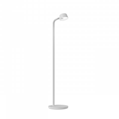 Lámpara de pie Motus Floor 1, de tenue a cálida 8,46 W, 2,7-4k K, 810 lm, CRI&gt;90, blanco