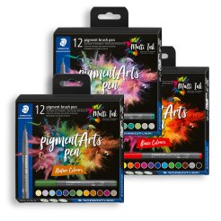 Staedtler Pigment Arts brush pen, Set