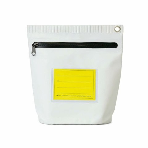 Tarp Pouch bolsa para utensilios impermeable, grande 23,2 x 10,4 x 24,2 cm, blanco