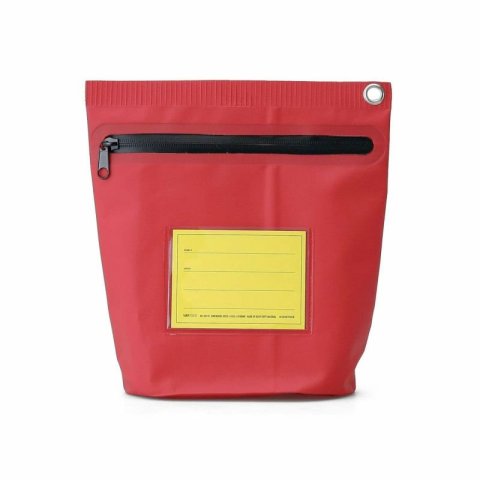 Tarp Pouch bolsa para utensilios impermeable, grande 23,2 x 10,4 x 24,2 cm, rojo