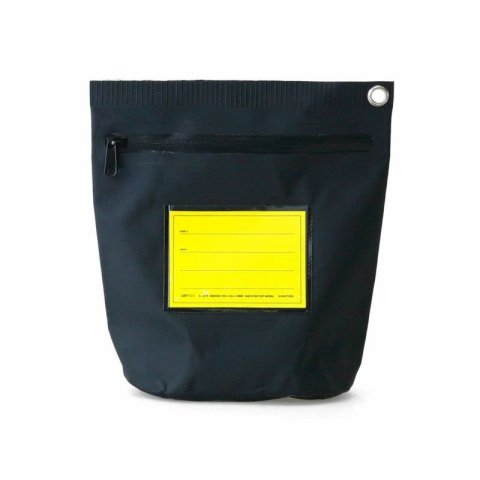 Tarp Pouch bolsa para utensilios impermeable, grande 23,2 x 10,4 x 24,2 cm, negro