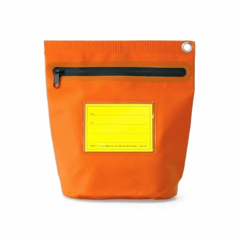 Tarp Pouch bolsa para utensilios impermeable, grande 23,2 x 10,4 x 24,2 cm, naranja