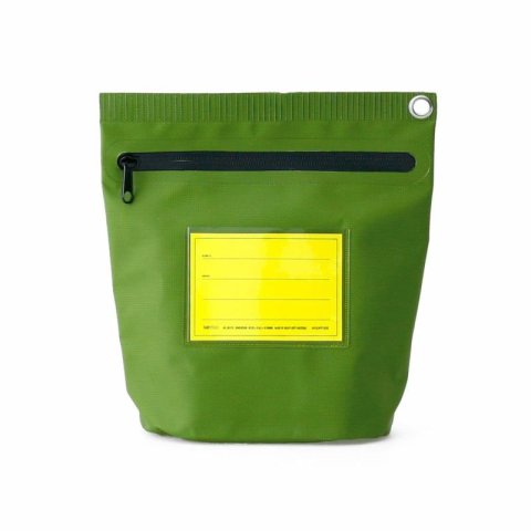Tarp Pouch bolsa para utensilios impermeable, grande 23,2 x 10,4 x 24,2 cm, caqui