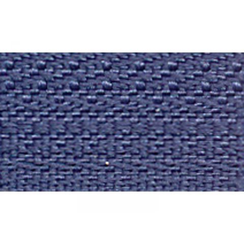 Cerniera lampo sintetica, denti 5 mm., divisibile 250 mm, jeans blu (0650613-839)