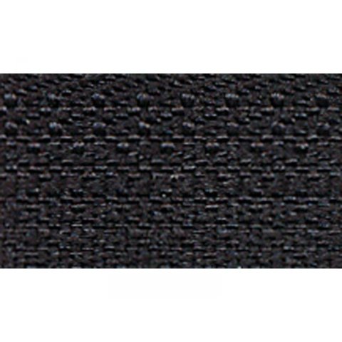 Zip fastener, metal, silver, 5 mm, separable 350 mm, black (0573985-580)