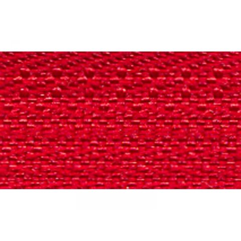 Zip fastener, plastic, spiral, not separable 160 mm, dark red (0561179-519)