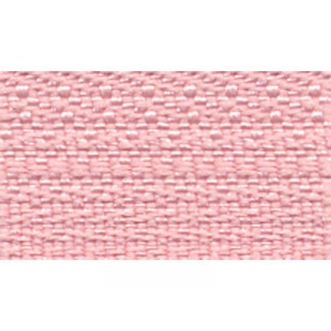 Cremallera de plástico acabada, espiral 160 mm, rosa perla (0561179-811)