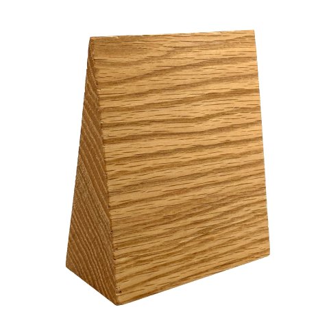 Tablewood Holzaufsteller für Abreißkalender small, 10 x 12 cm, Eiche geölt