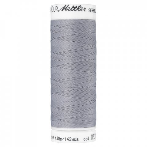 Amann Mettler filo per cucire Seraflex No. 120, elastico l = 130 m, PTT, nebbia di cenere (0331)