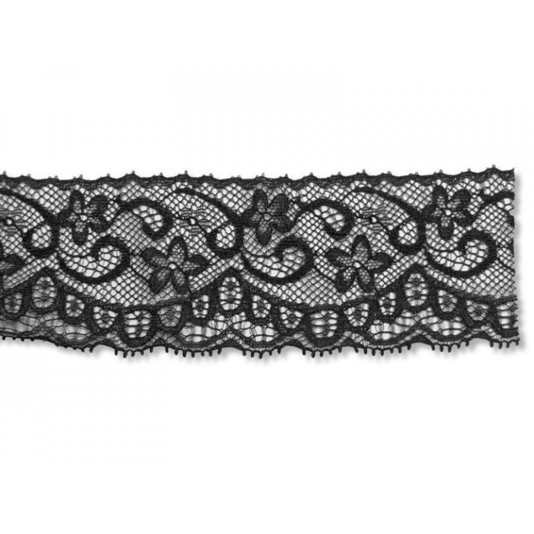 Jacquard Spitze, Blumen